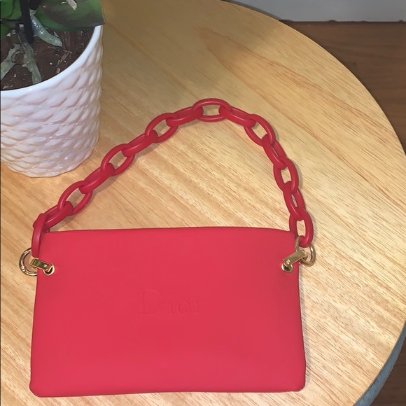 ❌SOLD❌Dior red mini hand bag - Picture 9 of 9
